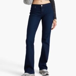 NWT PAIGE Sloane Vintage-Inspired Denim Trousers, Size 29